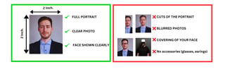 Indian Visa Photo Requirements