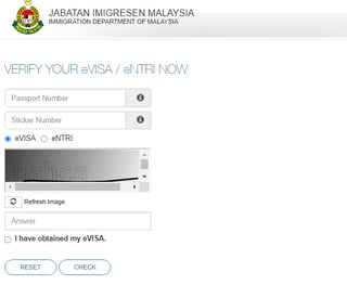 Checking Visa Status