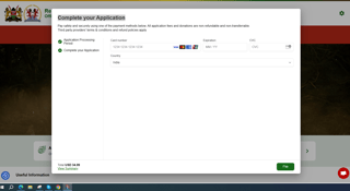 Complete your Application