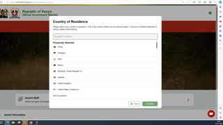 Country of Residence