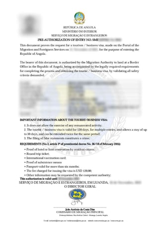  A sample of Pre-Approval Letter