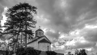 Cipur church in Cetinje,Montenegro