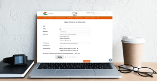 India visa sample for Bolivian citizens