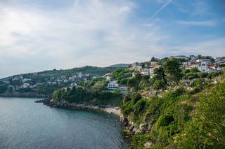 Old town of Ulcinj city