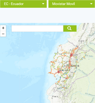 Movistar Network Coverage