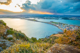 Songsan Ilchulbong In Jeju Island South Korea