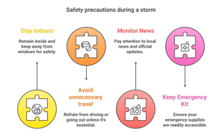 Stay Indoors During Storm Warnings