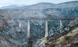 The Train from Bar to Belgrade