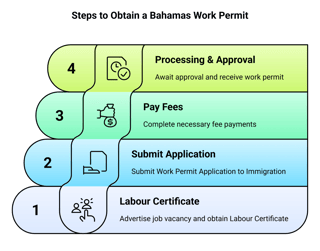 Steps Submit The Work Permit Application