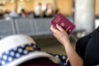 Passport Control At The Airport