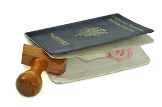 Passport And Ink Pad