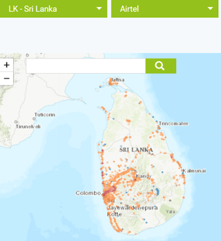 Insights into Airtel Lanka's Coverage