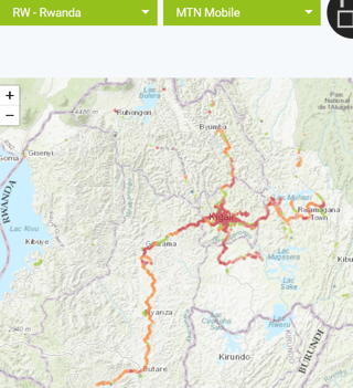 MTN Network Coverage in Rwanda