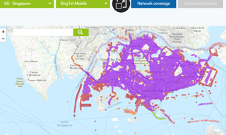 Singtel Coverage in Singapore