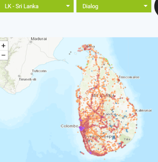 Extensive Coverage of Dialog Sri Lanka