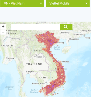 Viettel Network Coverage