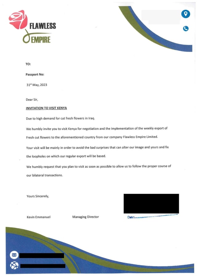 Employment Letter Sample