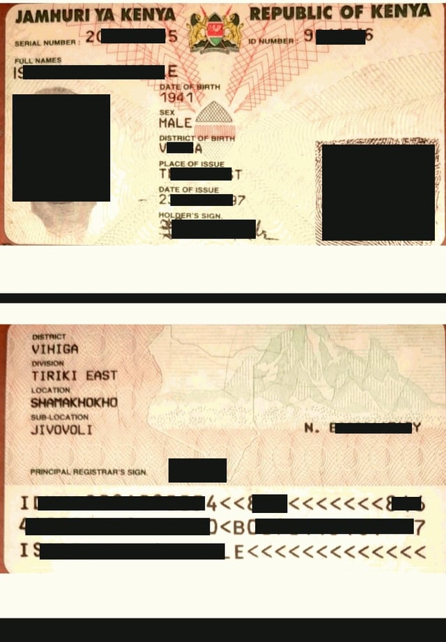 Id Card Of Host