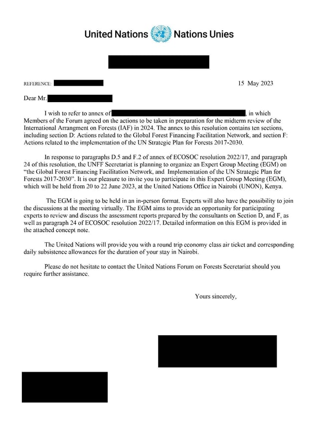 Invitation Letter For Business Meetings