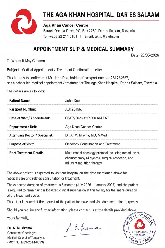 Medical Report Sample