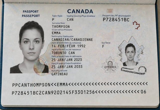 Scan Of Passport Biopage For Brazil