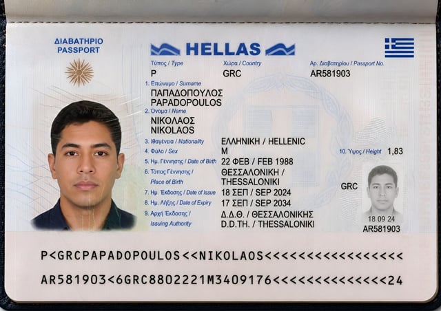 Tanzania Passport Bio Page