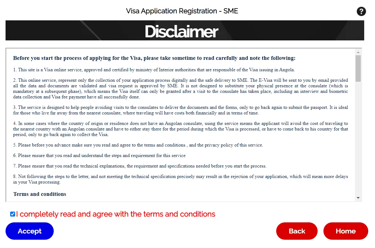 Terms and Conditions