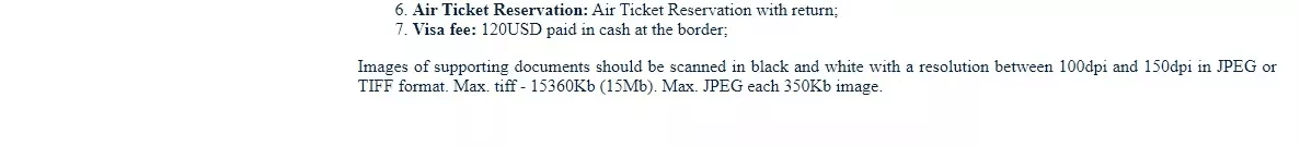 Visa Application Registration - SME