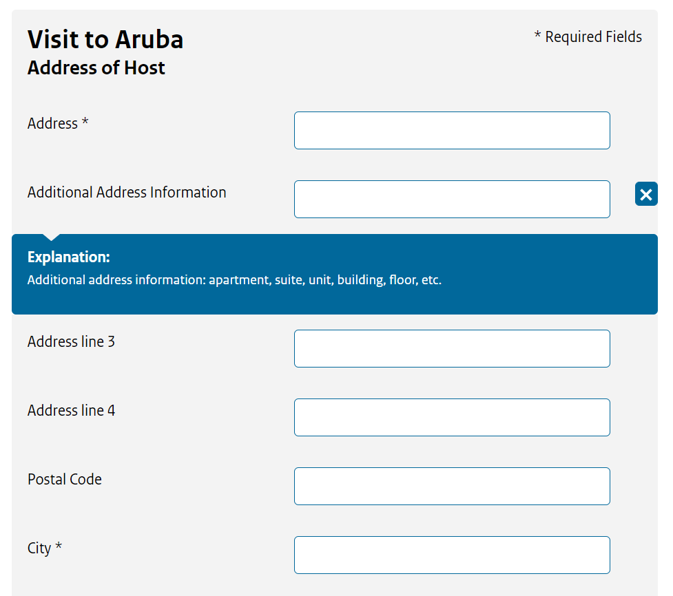 Visa To Aruba