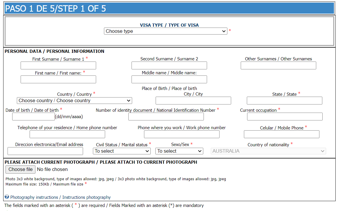 PERSONAL DATA / PERSONAL INFORMATION