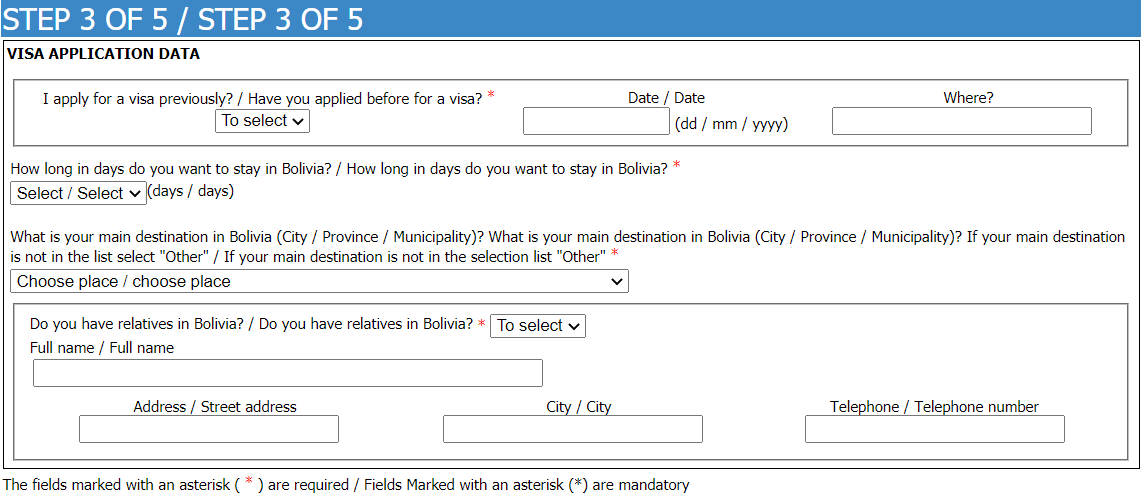 PERSONAL DATA / PERSONAL INFORMATION