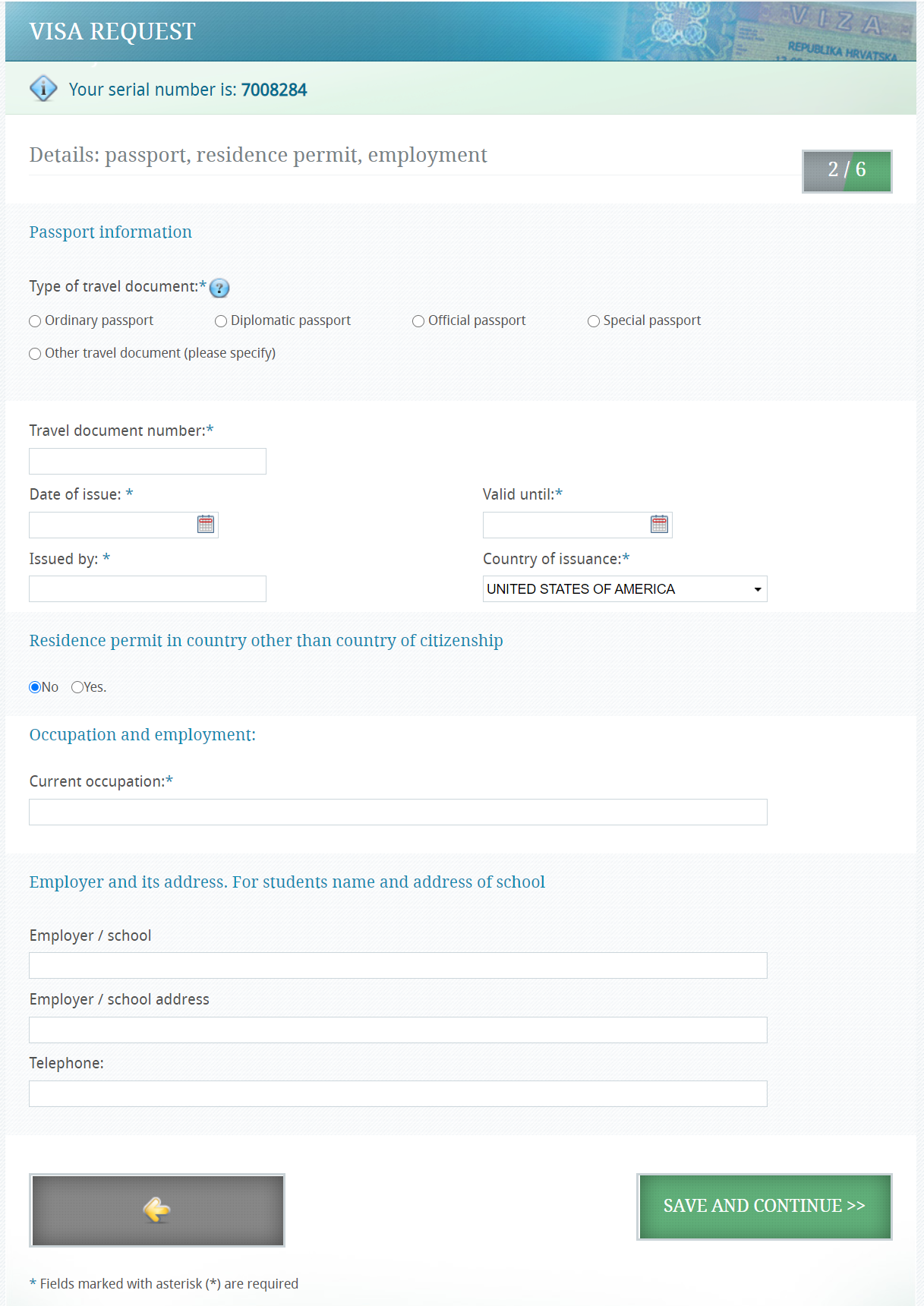 Guide for Requirements to Lodge Application Forms