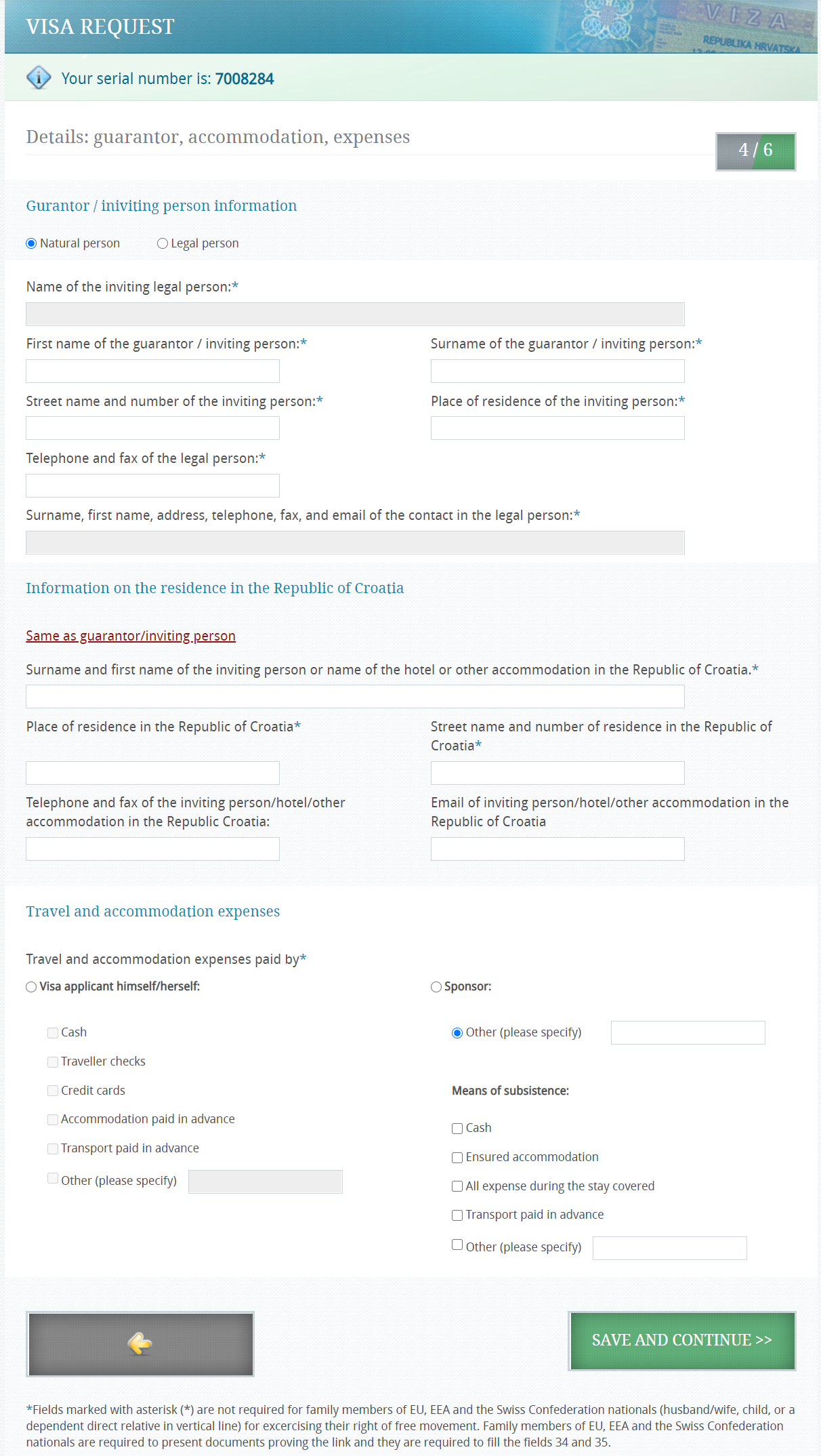 Guide for Requirements to Lodge Application Forms