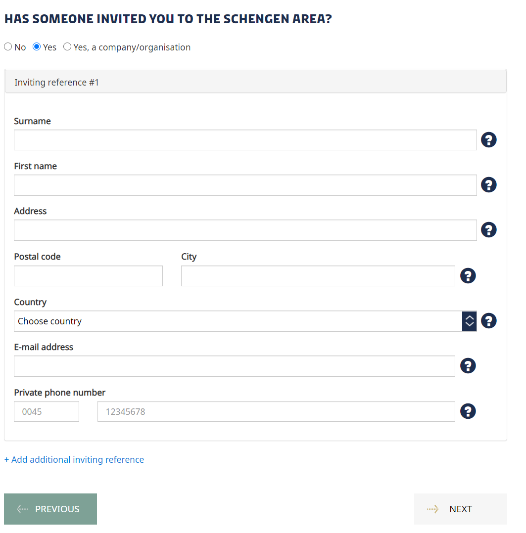 Host Information