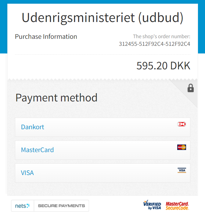 Udenrigsministeriet (udbud)
