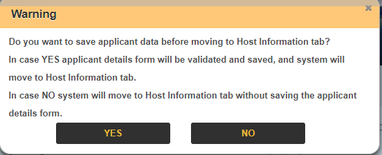 Warning Prompt Warning Prompt