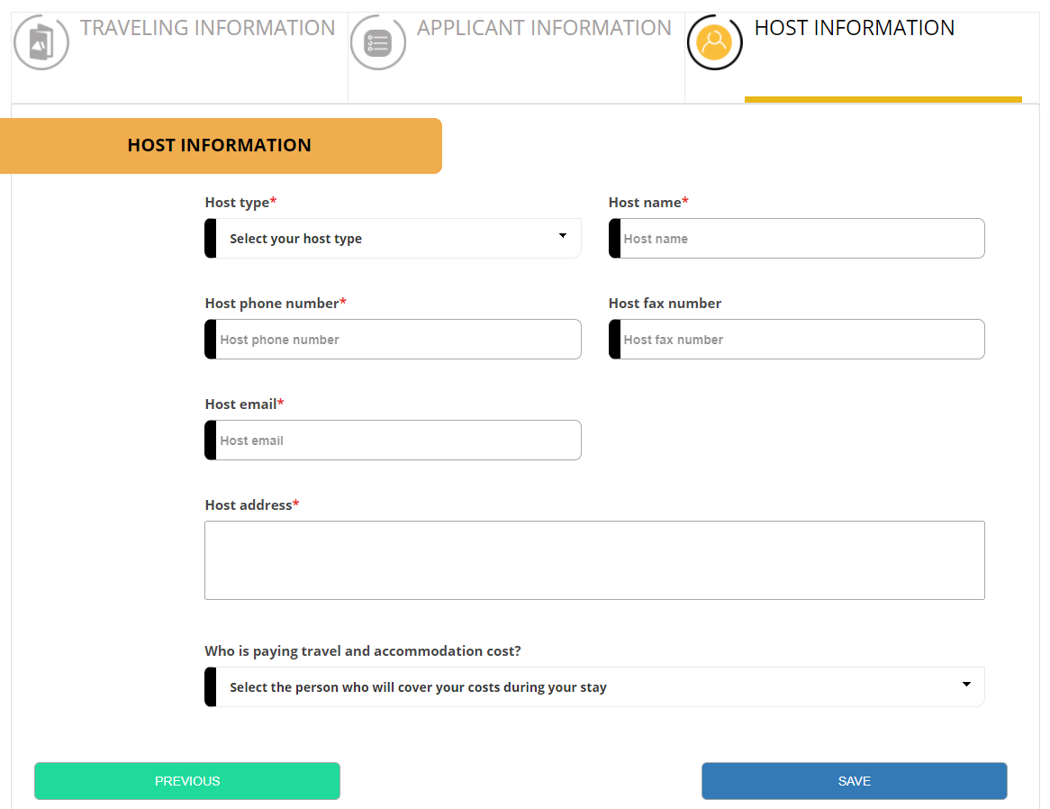 Host Information Host Information