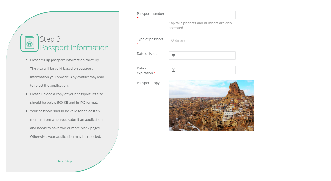 Passport Information