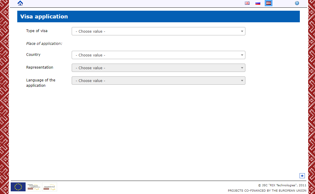 Visa Application