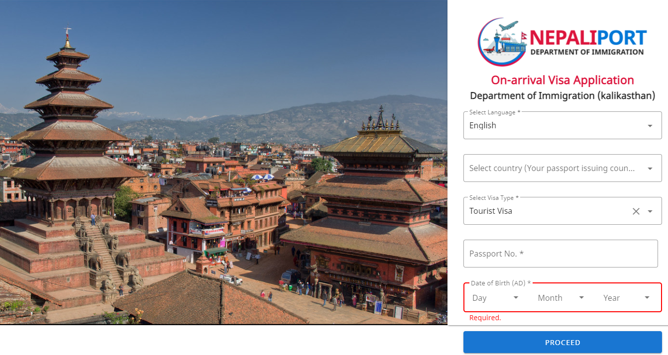Nepal Visa On Arrival