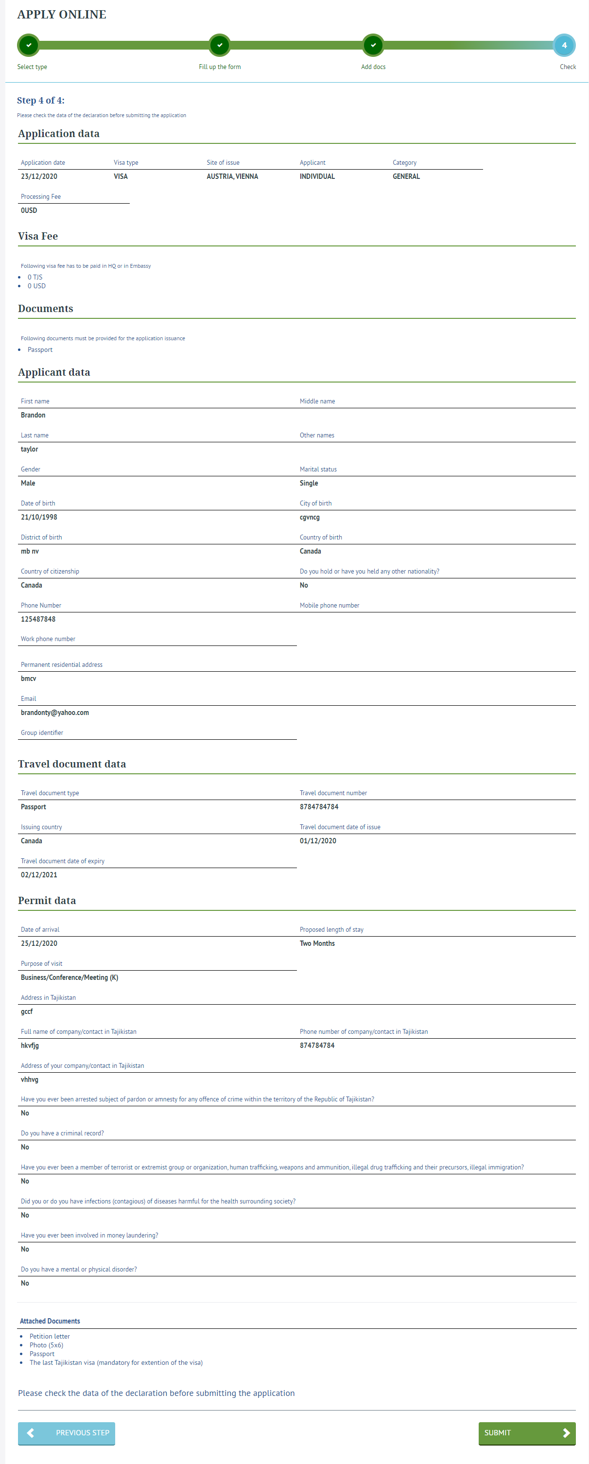 Application Data
