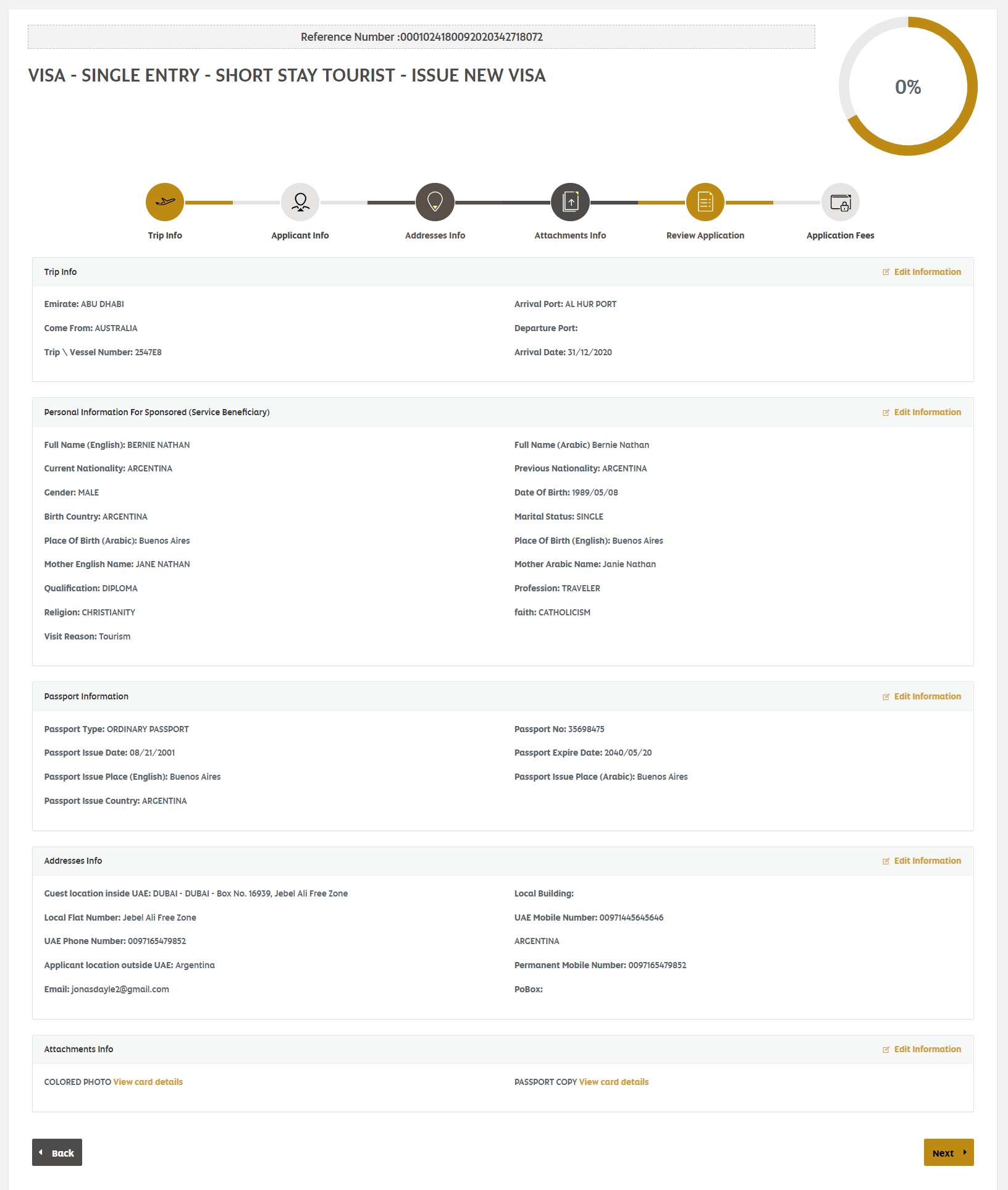Review Application