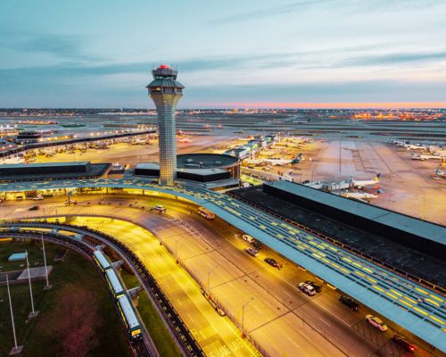 Chicago O'Hare International Airport (ORD):