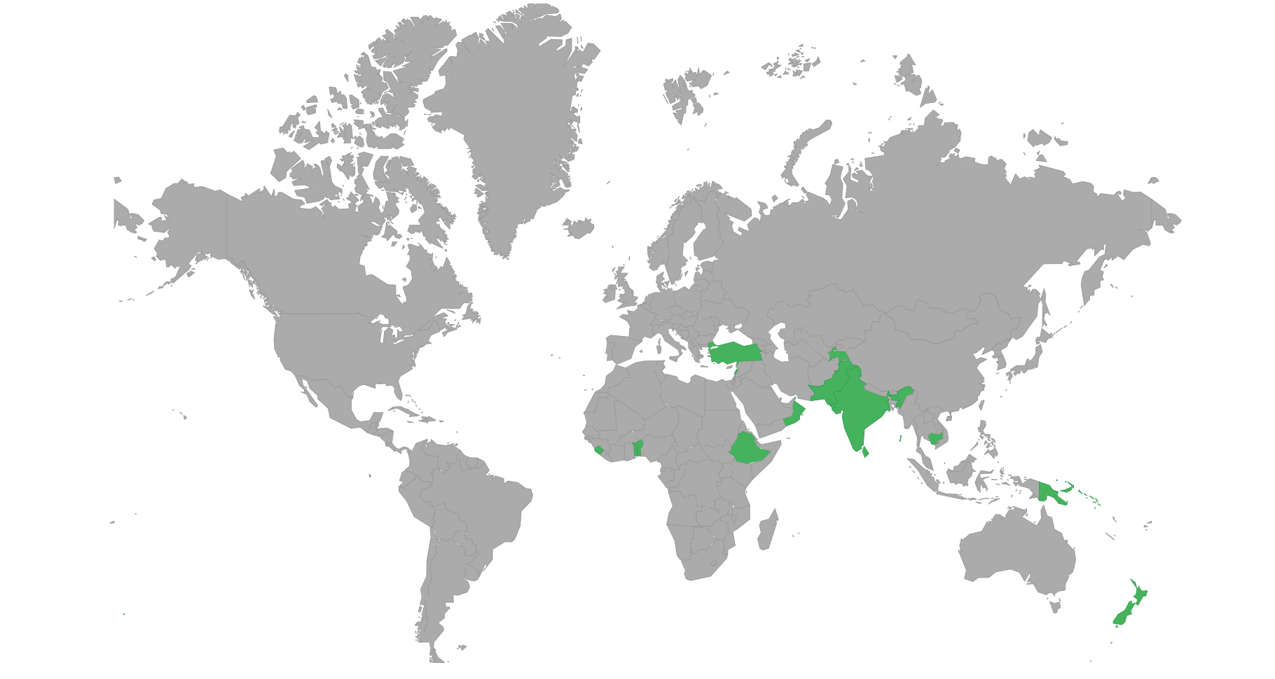 Countries can visit with e-visa or eTA
