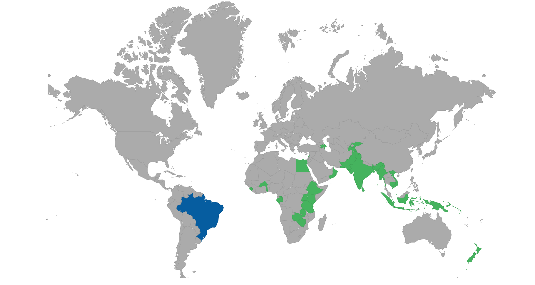 Countries can visit with e-visa or eTA