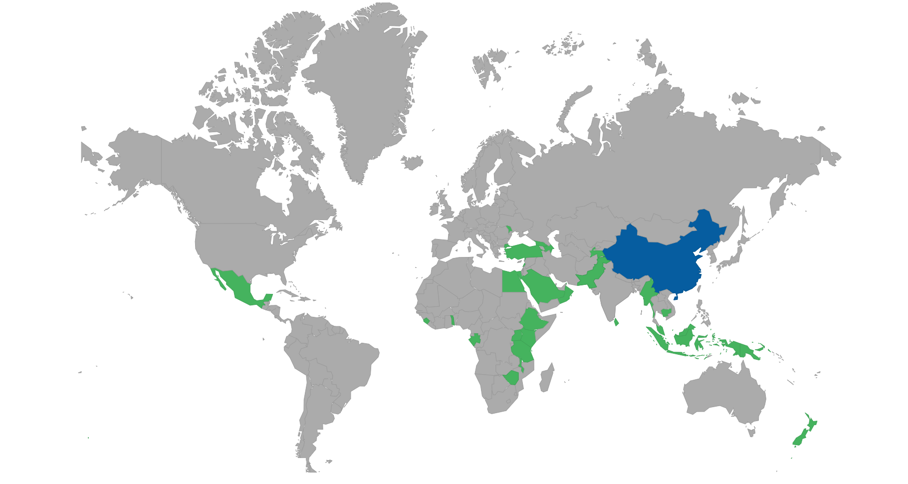 Countries can visit with e-visa or eTA