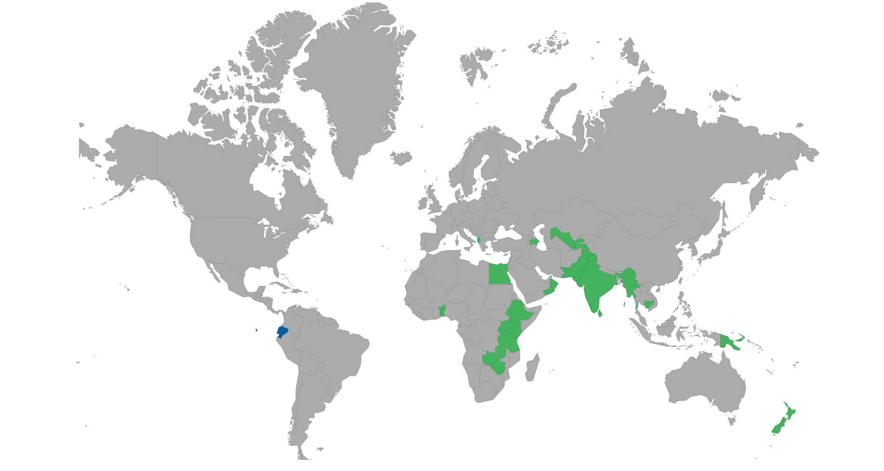 Countries can visit with e-visa or eTA