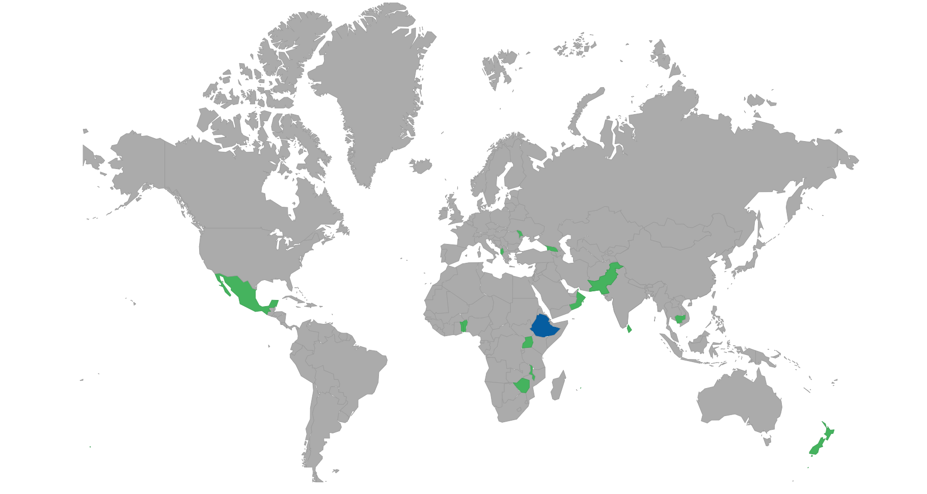 Countries can visit with e-visa or eTA
