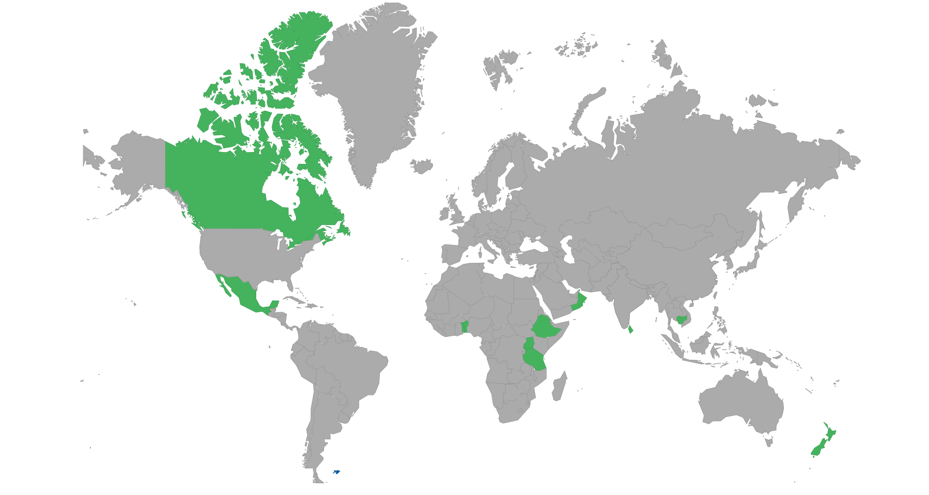 Countries can visit with e-visa or eTA