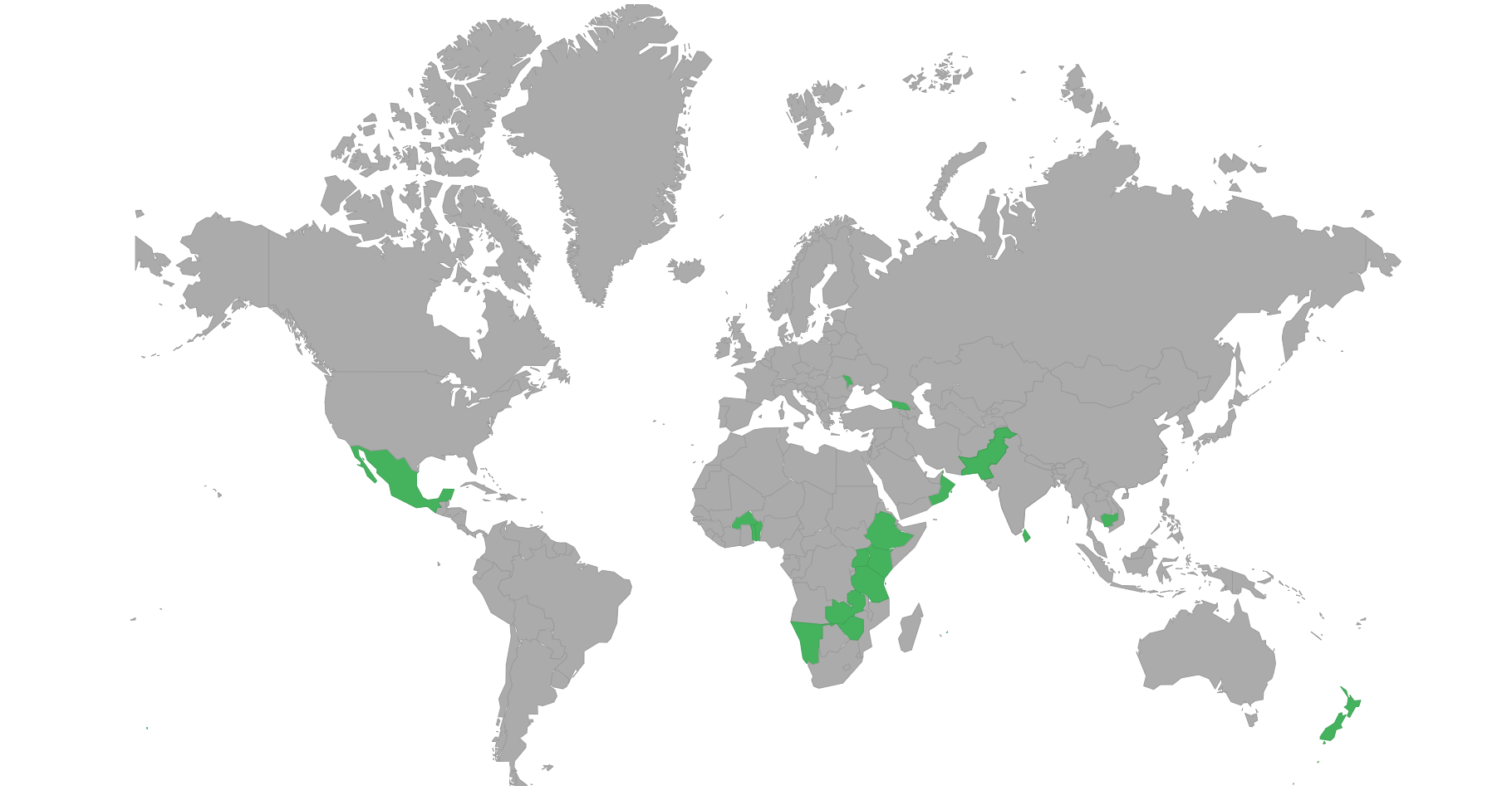 Countries can visit with e-visa or eTA